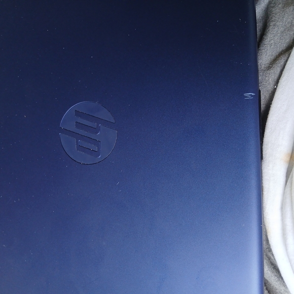 HP Blue Laptop